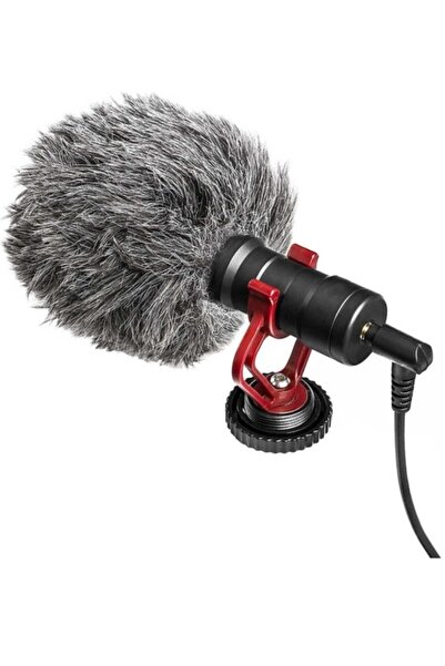 Axe Tools Telefon Tablet Laptop Kamera Fotoğraf Makinesi Için Canlı Yayın Mikrofon Seti Rüzgar Tüylü