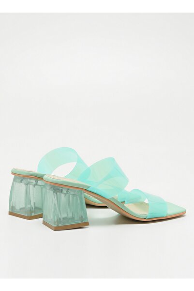 F By Fabrika Mint Women's Slippers Model Garva