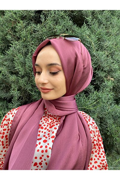 şehri şal Ipekyolu Eşarp Şehr-i Şal Koyu Gül Kurusu Idol Janjan Şal