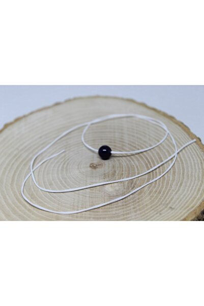 Yasamtohumu Σχοινί αλεξίπτωτου Λευκό 0,8mm / 5 μέτρα (για πέτρες 0,8mm και άνω)