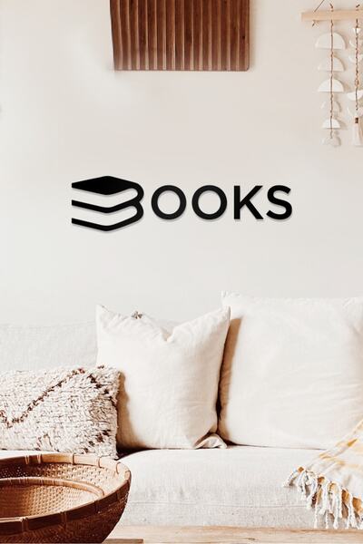 AHWALL Βιβλία Θεματικό Διακοσμητικό Ξύλινο Τραπέζι