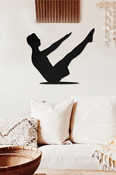 AHWALL Tablou decorativ din lemn cu tematică exerciții