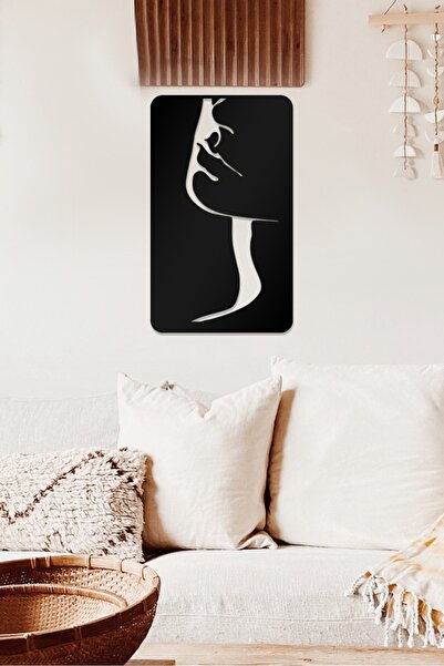 AHWALL Tablou decorativ din lemn tematic pentru femei