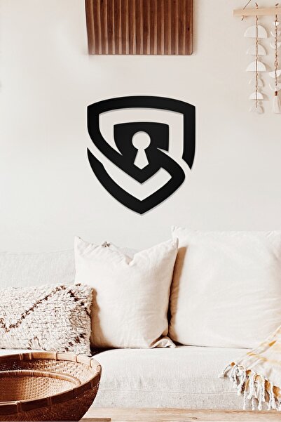 AHWALL Διακοσμητικό Ξύλινο Πίνακα με θέμα την Ασφάλεια της Πληροφορικής