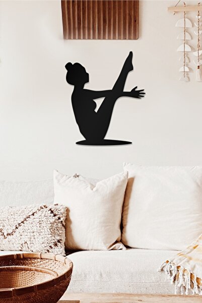 AHWALL Tablou decorativ din lemn cu tematică exerciții