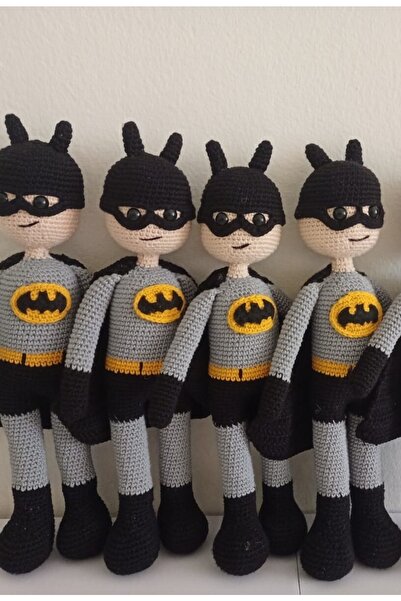 Genel Markalar Amigurumi Batman Organik Oyuncak