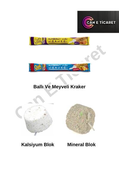 Quik Mineral Blok+kalsiyum Blok+meyveli Ve Ballı Kraker