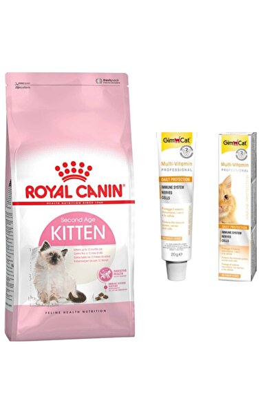 Royal Canin Neo Pet Market Kitten Yavru Kedi Maması 2 Kg + Gimcat Multivitami...