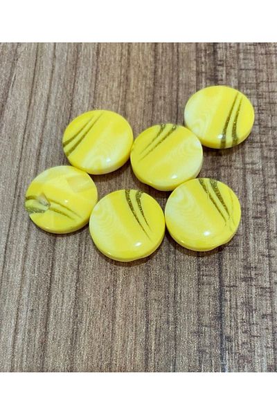 Öztürk Core Polyester Baby Button 1.5cm Pack of 6