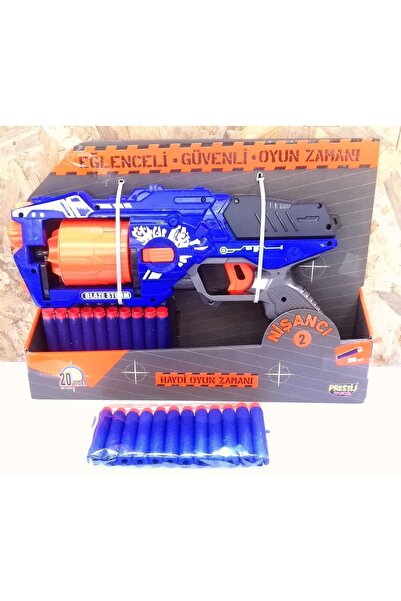 Şeker Adası 12 Mermi Hediyeli Nerf Blaze Storm Yumuşak Sünger Mermi Fırlatan ...