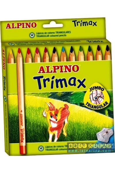 Alpino Çocuk Alpino Trimax Jumbo Kuruboya 12 Colors