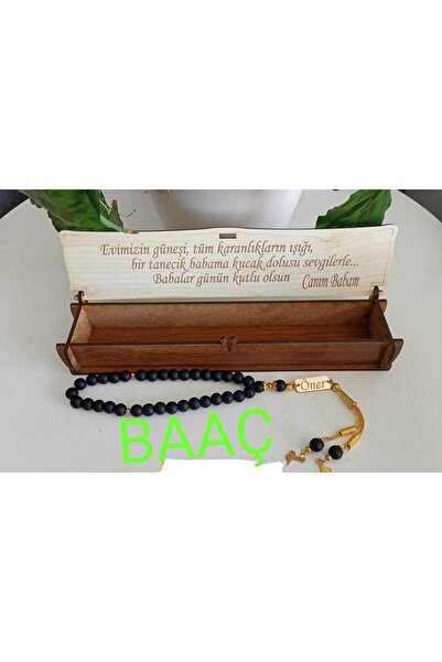 BAAÇ Wooden Rosary Box and Rosary