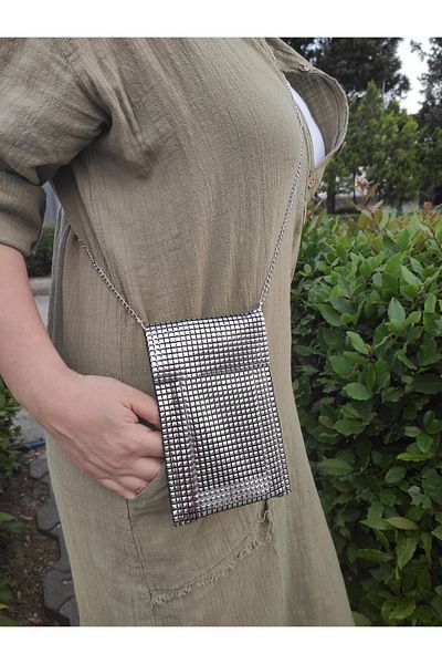 By Nese Mosaic Stone Look Phone Bag with Cover