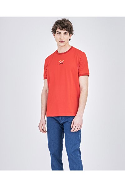 PAUL&SHARK Men's Knitted T-shirt C.wCotton