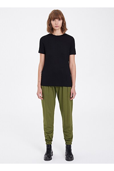 WESTMARK LONDON Women's Black Essentials Crew Neck Loose T-Shirt