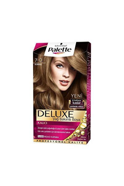 Palette Deluxe Saç Boyası 7.0 Kumral X 3 Adet