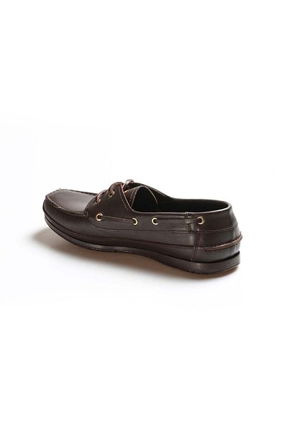 Ayakkabıhane Quality Genuine Leather Brown Men's Loafer Ballerina Shoes Ah0762813214124611920