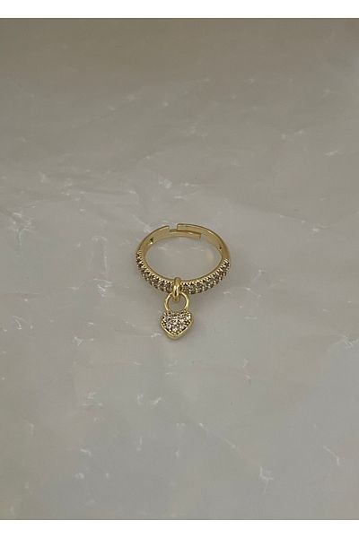 KİLİGİSTANBUL Δαχτυλίδι Dangle Heart