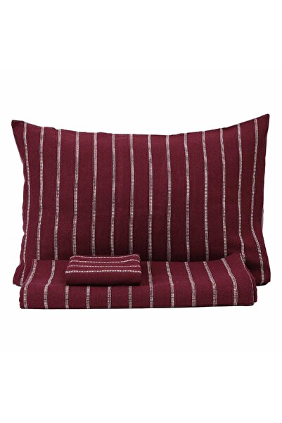 Karaca Home Vella Bordo Çift Kişilik Yatak Örtüsü