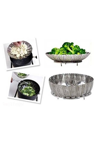 YFHOME Yıkanabilir Tencere Içi Süzgeçli Makarna Patates Haşlama Aparatı