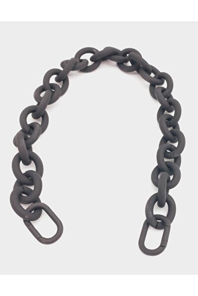 angel çanta aksesuar سلسلة سوداء اللون مقاس 48 سم (غير لامعة).