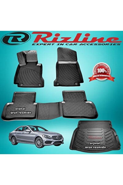 Rizline Mercedes W205 C200 3d Paspas+bagaj Havuz 2014-2020 Arası