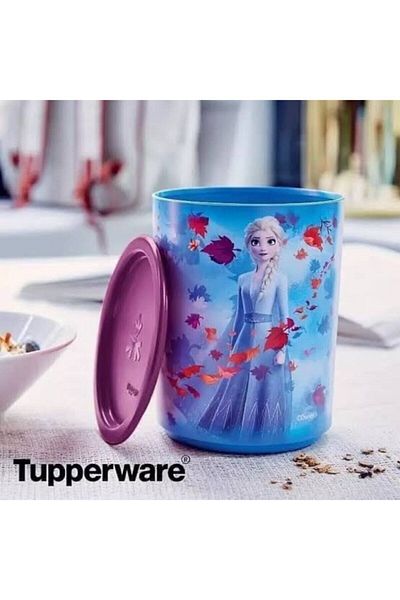 Tupperware Elsa Cylinder Storage Container 1.25 Liter