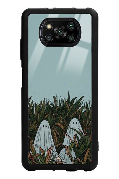 Spoyi Poco X3 Casper Tasarımlı Glossy Telefon Kılıfı