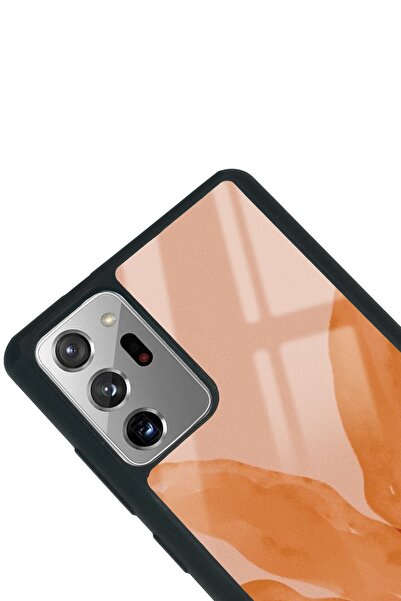 Spoyi Samsung Note 20 Watercolor Sun Tasarımlı Glossy Telefon Kılıfı