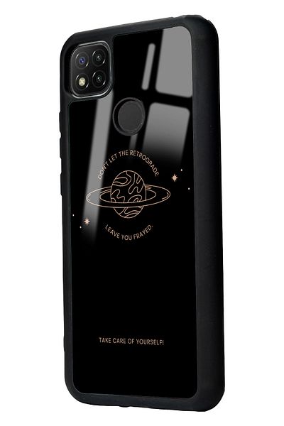 Spoyi حافظة هاتف لامعة بتصميم ريتروجراد لهاتف Xiaomi Redmi 9c