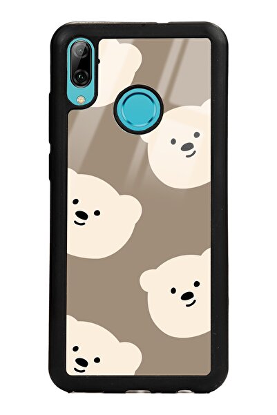 Spoyi Huawei P Smart (2019) Uyumlu Sweet Face Tasarımlı Glossy Telefon Kılıfı