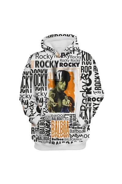 Starter Ροκί Μπάλμποα 3D Oversize Hoodie