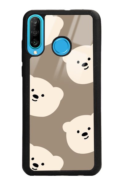 Spoyi Huawei P30 Lite Glossy Phone Case with Sweet Face Design