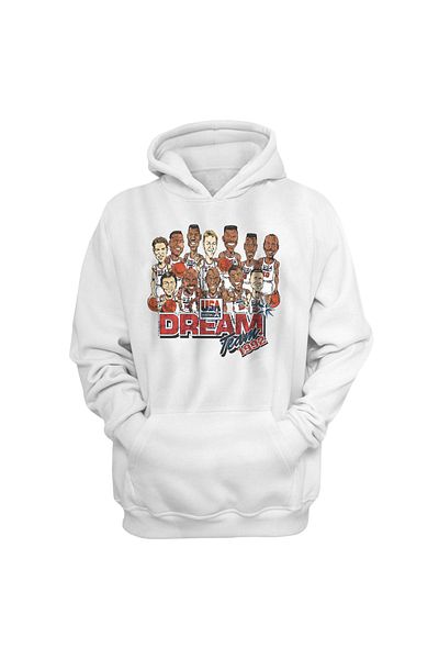 usateamfans Φούτερ με κουκούλα Dream Team