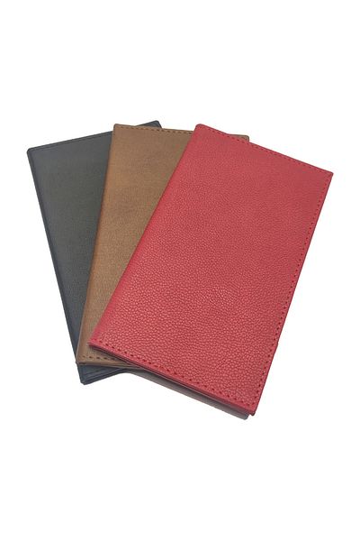 ankara menü (5 Pieces) Account Box, Money Pad Leather Account Pad, Single Pocket Tab for Money (5 Pieces)