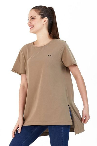 Slazenger Tricou femei Merılyn Bej Tricou femei Tricou bej