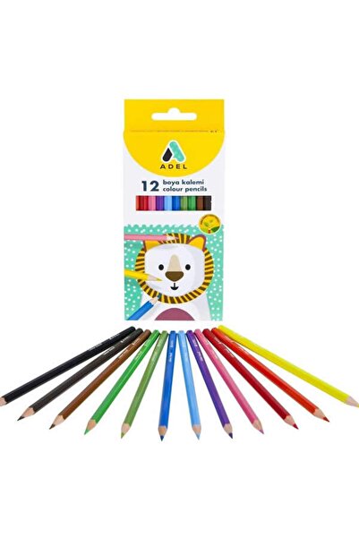 Adel 12 Li Full Size Crayons