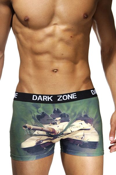 darkzone Ανδρικά 3D τυπωμένα μπόξερ με σχέδιο τανκ