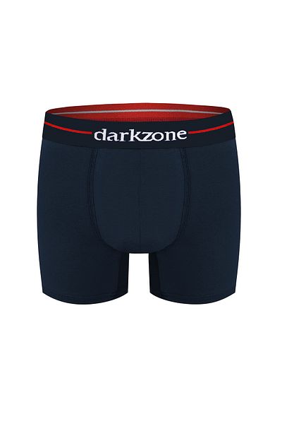 darkzone Ανδρικό Classic Navy Blue Lycra Boxer