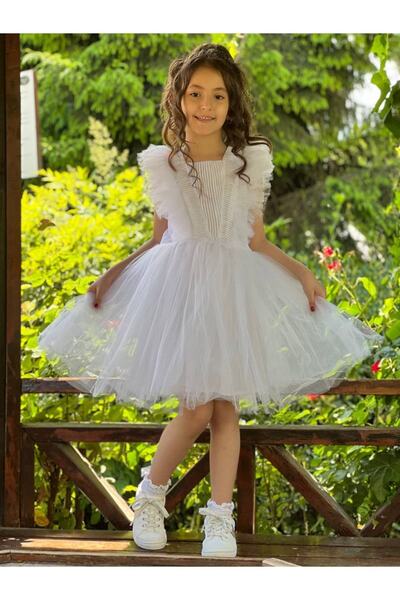 Pumpido Simli Taç Model Elbise