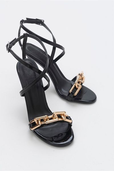 AYAKKABI PRENSİ Polanda Gold Chain Detailed