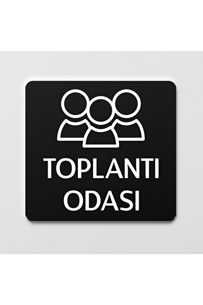 Ofistike Toplantı Odası Isimlik Ofis Yönlendirme Kapı Isimlik Oda Tabela