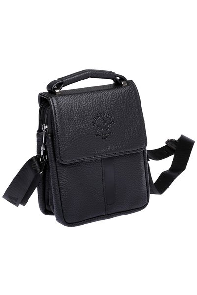 WEST POLO CÜZDAN West Polo 5001 Men's Hand and Shoulder Strap Bag Black