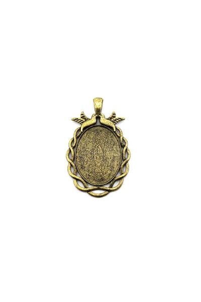 Getshopmini Epoxy Pendant Antique Yellow - G33