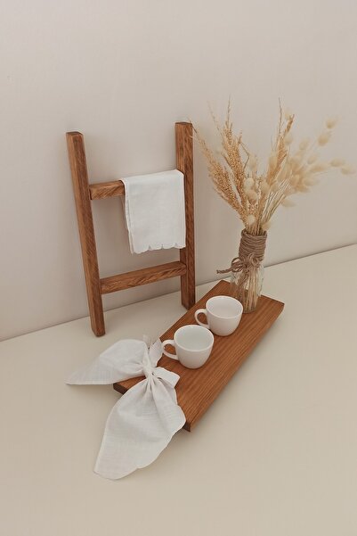 Moola Dekoratif Ahşap Merdiven - 35x17 Cm