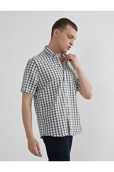 PAULMARK Πουκάμισο με καρό σχέδιο