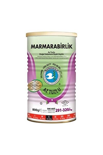 MarmaraBirlik Salamura  Az Tuzlu Hususi 291-320 Adet kg 800 gr