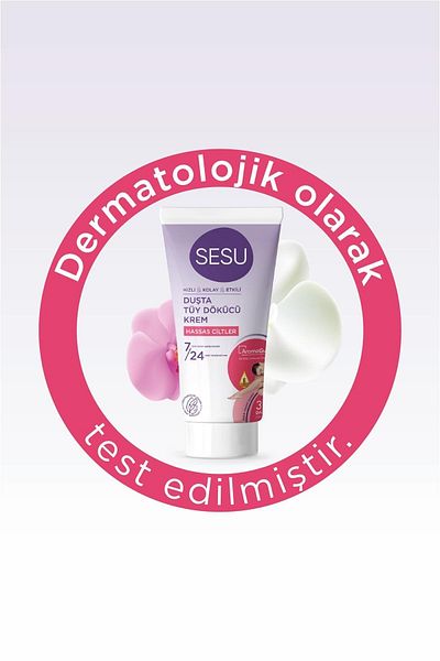 Sesu 150 Ml In-Shower Hair Remover - Cream Sensitive Skin