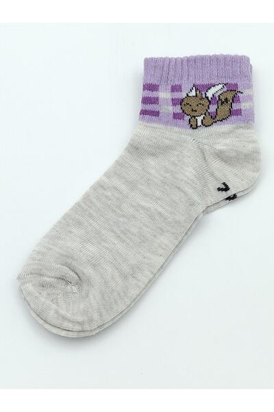 AXE SPORTSWEAR Детски чорапи до глезена с щампа на катеричка