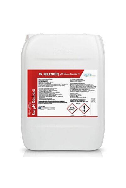 Selenoid Ph Mınus L-h  Sıvı Ph Düşürücü 20 lt 25 kg